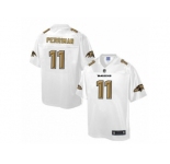 Men's Nike Baltimore Ravens #11 Breshad Perriman Game White Pro Line Fashion NFL Jersey