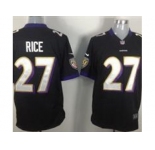 nike nfl jerseys baltimore ravens #27 ray rice black[game]