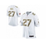 nike nfl jerseys baltimore ravens #27 ray rice white[nike USA]