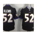 nike nfl jerseys baltimore ravens #52 r.lewis black[game]