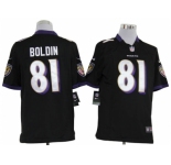 nike nfl jerseys baltimore ravens #81 anquan boldin black[game]