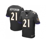 Nike Baltimore Ravens #21 Tony Jefferson Black Alternate Men's Stitched NFL New Elite Jersey