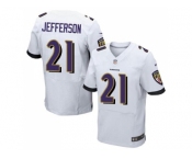 Nike Baltimore Ravens #21 Tony Jefferson White Men's Stitched NFL New Elite Jersey