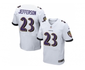 Nike Baltimore Ravens #23 Tony Jefferson White Men's Stitched NFL New Elite Jersey