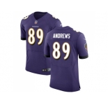 Nike Baltimore Ravens #89 Mark Andrews Purple Team Color Men Stitched NFL Vapor Untouchable Elite Jersey