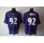 nike nfl baltimore ravens #92 ngata purple[elite]
