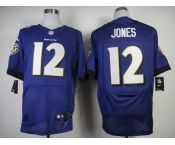 nike nfl jerseys baltimore ravens #12 jones purple[New Elite]