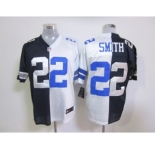 nike nfl jerseys baltimore ravens #22 smith white-blue[Elite split]