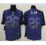 nike nfl jerseys baltimore ravens #26 elam purple[Elite drift fashion]
