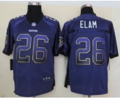 nike nfl jerseys baltimore ravens #26 elam purple[Elite drift fashion]
