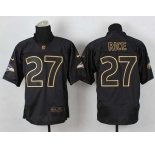 nike nfl jerseys baltimore ravens #27 ray rice black[Elite gold lettering fashion]