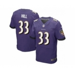 nike nfl jerseys baltimore ravens #33 will hill purple[Elite][hill]