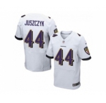nike nfl jerseys baltimore ravens #44 juszczyk white[Elite][juszczyk]