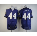 nike nfl jerseys baltimore ravens #44 leach purple[Elite]