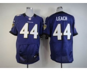 nike nfl jerseys baltimore ravens #44 leach purple[Elite]