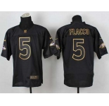 nike nfl jerseys baltimore ravens #5 flacco black[Elite gold lettering fashion]