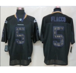nike nfl jerseys baltimore ravens #5 flacco black[Elite united sideline]