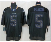 nike nfl jerseys baltimore ravens #5 flacco black[Elite united sideline]