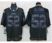 nike nfl jerseys baltimore ravens #52 r.lewis black[Elite united sideline]