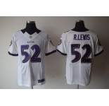 nike nfl jerseys baltimore ravens #52 r.lewis white[elite]