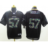 nike nfl jerseys baltimore ravens #57 mosley black[Elite Camo Fashion]