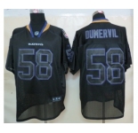 nike nfl jerseys baltimore ravens #58 dumervil black[Elite lights out]