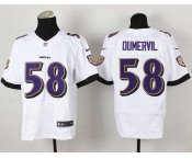 nike nfl jerseys baltimore ravens #58 dumervil white[new Elite]