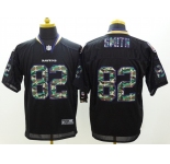 nike nfl jerseys baltimore ravens #82 smith black[Elite Camo Fashion]
