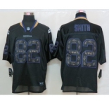 nike nfl jerseys baltimore ravens #82 smith black[Elite united sideline]