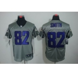 nike nfl jerseys baltimore ravens #82 smith grey[Elite shadow]