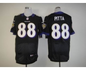 nike nfl jerseys baltimore ravens #88 pitta black[Elite]