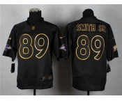 nike nfl jerseys baltimore ravens #89 smithsr black[Elite gold lettering fashion]
