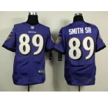 nike nfl jerseys baltimore ravens #89 smithsr purple[new Elite]