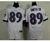 nike nfl jerseys baltimore ravens #89 smithsr white[new Elite]