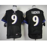 nike nfl jerseys baltimore ravens #9 tucker black[New Elite]
