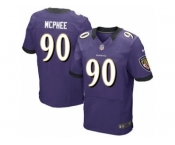 nike nfl jerseys baltimore ravens #90 Pernell McPhee Purple [Elite]