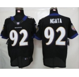 nike nfl jerseys baltimore ravens #92 ngata black[Elite]