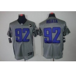 nike nfl jerseys baltimore ravens #92 ngata grey[elite Shadow Art Patch]