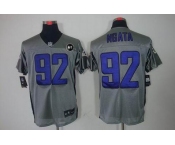 nike nfl jerseys baltimore ravens #92 ngata grey[elite Shadow Art Patch]