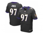 nike nfl jerseys baltimore ravens #97 arthur jone black [Elite