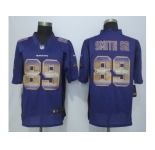 2015 new nike baltimore ravens #89 smith sr purple strobe jerseys[limited]