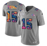 Baltimore Ravens #15 Marquise Brown Men's Nike Multi-Color 2020 NFL Crucial Catch NFL Jersey Greyheather