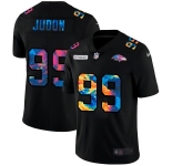 Baltimore Ravens #99 Matthew Judon Men's Nike Multi-Color Black 2020 NFL Crucial Catch Vapor Untouchable Limited Jersey