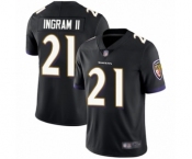 Men's Baltimore Ravens #21 Mark Ingram II Black Alternate Vapor Untouchable Limited Player Football Jersey