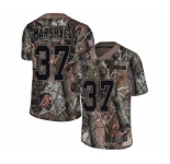 Men's Baltimore Ravens #37 Iman Marshall Limited Camo Rush Realtree Football Jersey