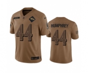 Men's Baltimore Ravens #44 Marlon Humphrey 2023 Brown Salute To Service Limited Football Stitched Jersey