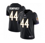Men's Baltimore Ravens #44 Marlon Humphrey Black Alternate Vapor Untouchable Limited Player Football Jersey