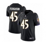 Men's Baltimore Ravens #45 Jaylon Ferguson Black Alternate Vapor Untouchable Limited Player Football Jersey