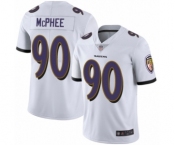 Men's Baltimore Ravens #90 Pernell McPhee White Vapor Untouchable Limited Player Football Jersey