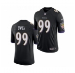 Men's Baltimore Ravens #99 Jayson Oweh Black 2021 Vapor Untouchable Limited Jersey